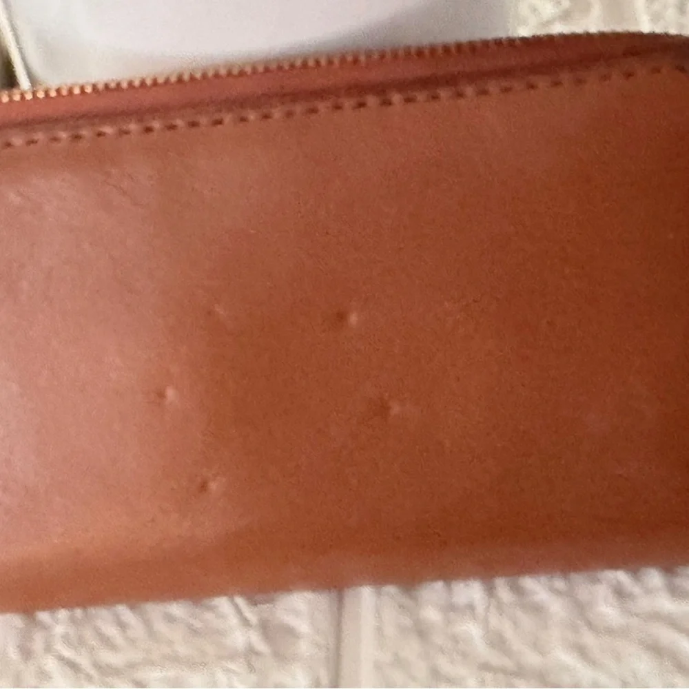 Michael Kors Tan Leather Clutch